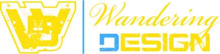 Logo Wandering Design Header