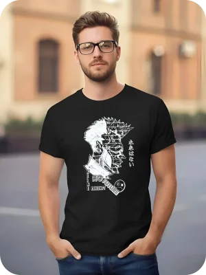 T-Shirt No Future-SP 100% coton Noir homme